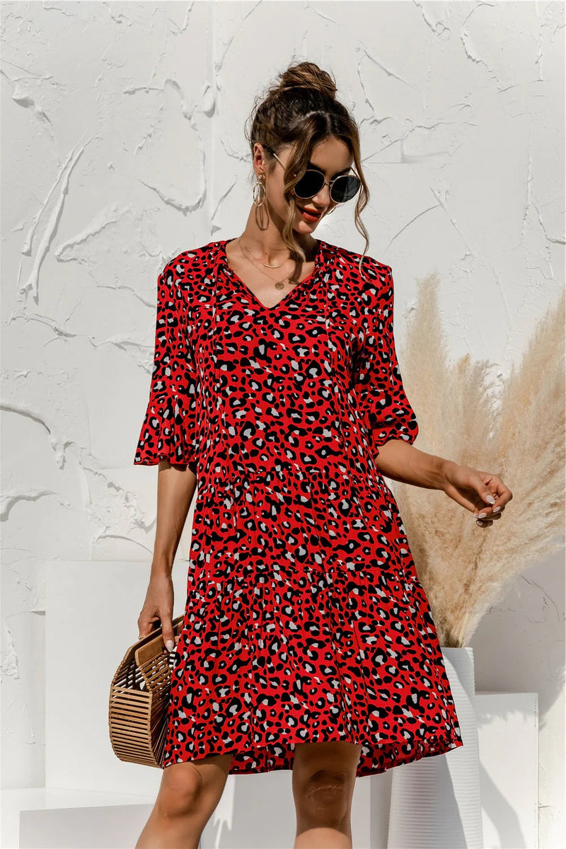 Women's Drop-Waisted Summer Dress