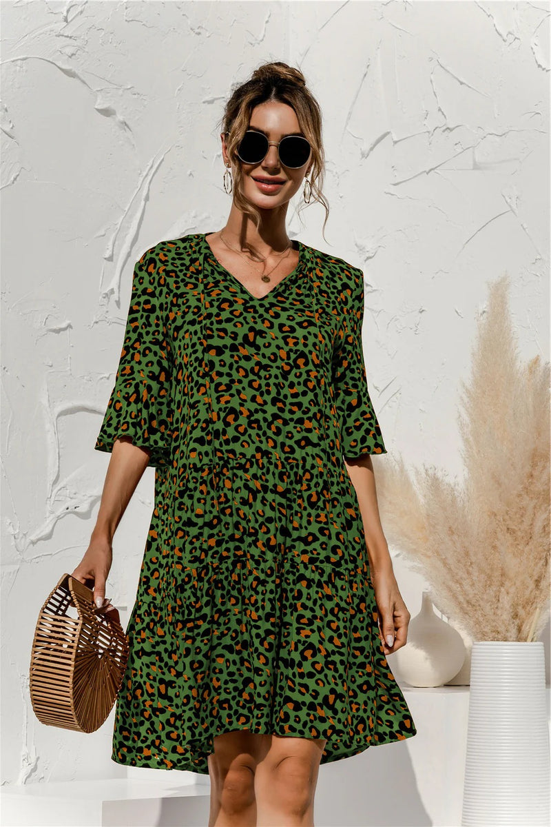 Women's Drop-Waisted Summer Dress