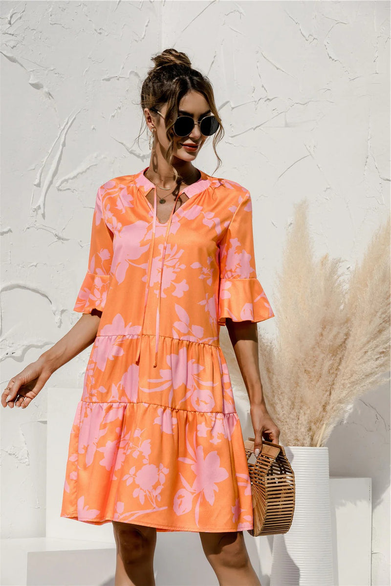 Women's Drop-Waisted Summer Dress