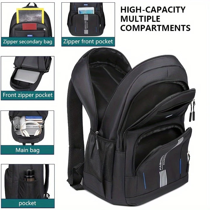 Business Backpack with Multi-Compartment Design