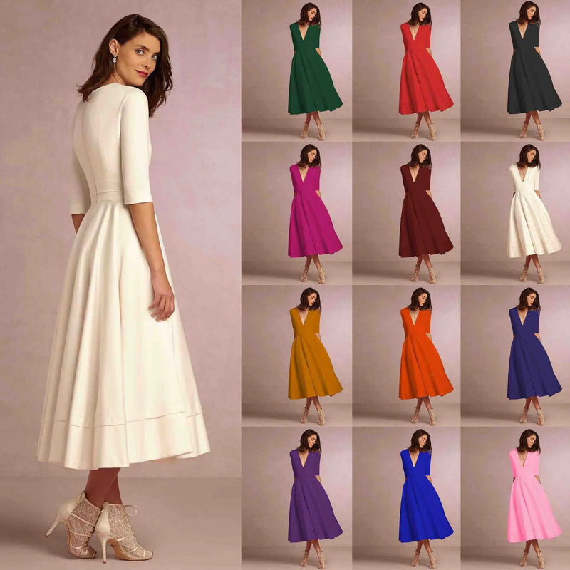 Women’s Modern Sleeveless Princess Dress