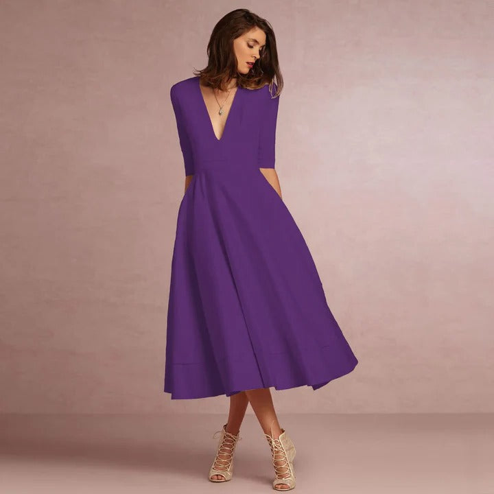 Women’s Modern Sleeveless Princess Dress