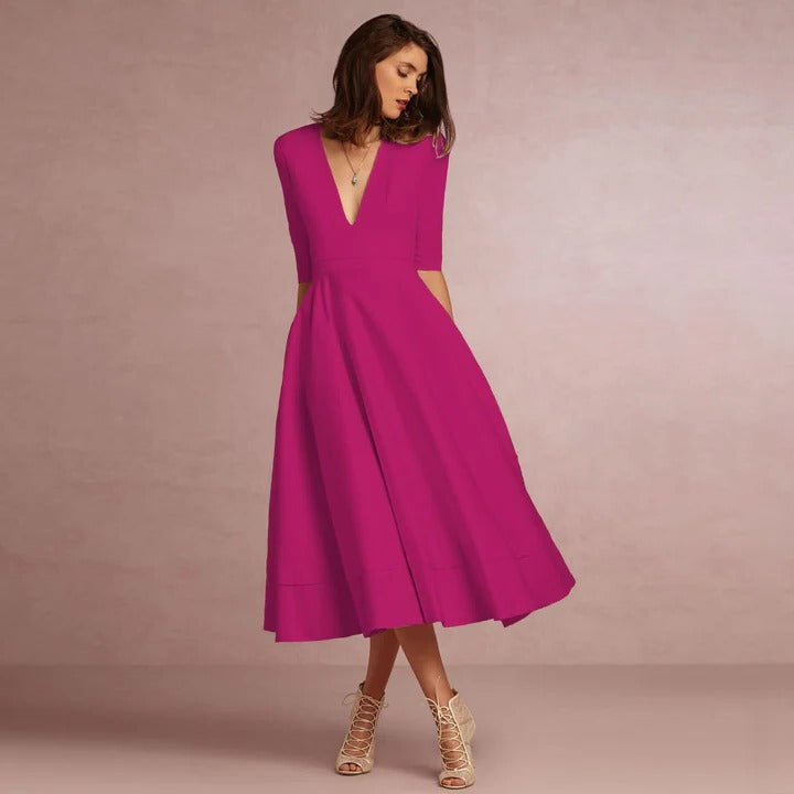 Women’s Modern Sleeveless Princess Dress