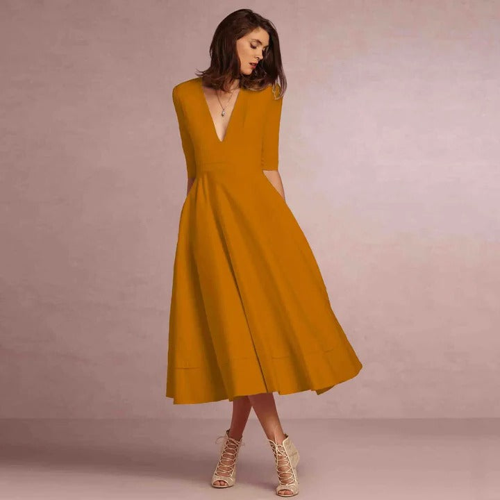 Women’s Modern Sleeveless Princess Dress