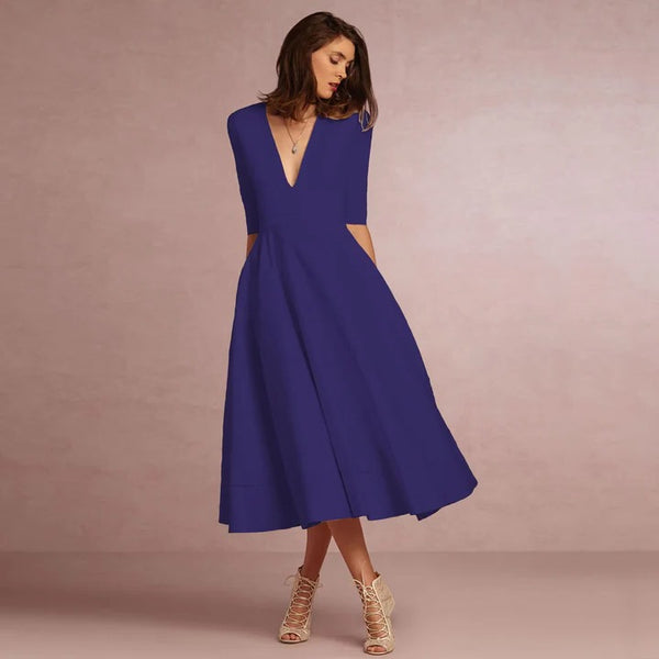 Women’s Modern Sleeveless Princess Dress