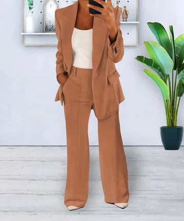 Elegant Women's Two-Piece Suit