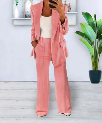 Elegant Women's Two-Piece Suit