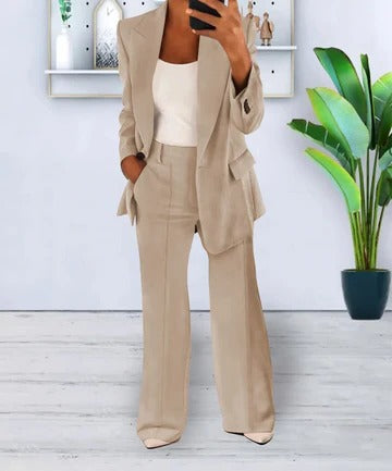 Elegant Women's Two-Piece Suit