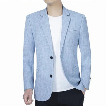 Men’s Vintage-Style Slim-Fit Blazer