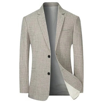 Men’s Vintage-Style Slim-Fit Blazer