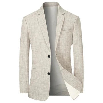 Men’s Vintage-Style Slim-Fit Blazer