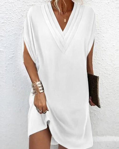 Straight Mid-Length Dress