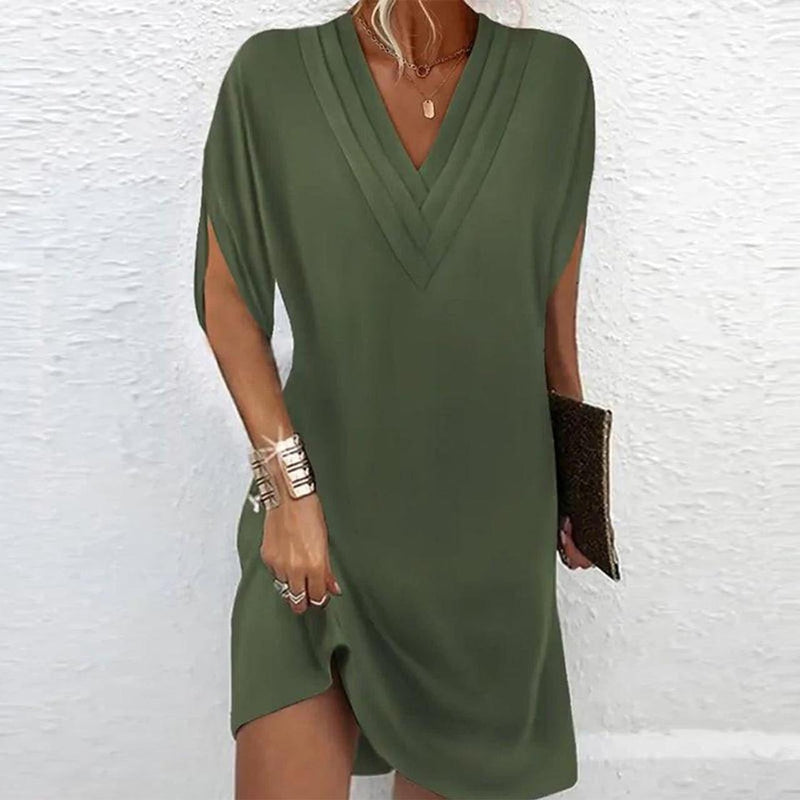 Straight Mid-Length Dress