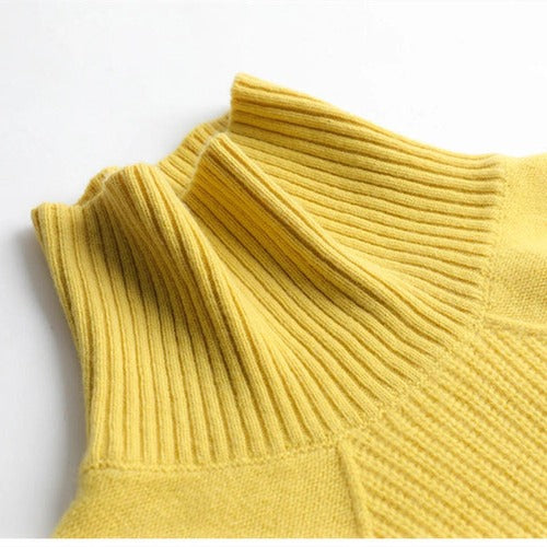 Women’s Turtleneck Long-Sleeve Top