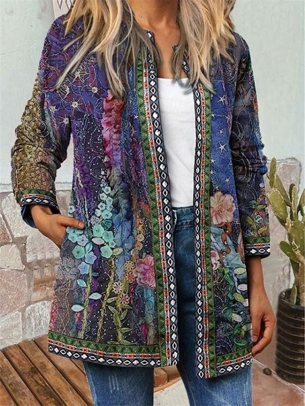 Women’s Floral Print Cardigan