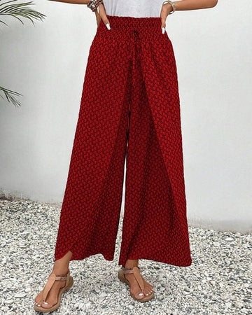 Women’s Geometric Print Trousers