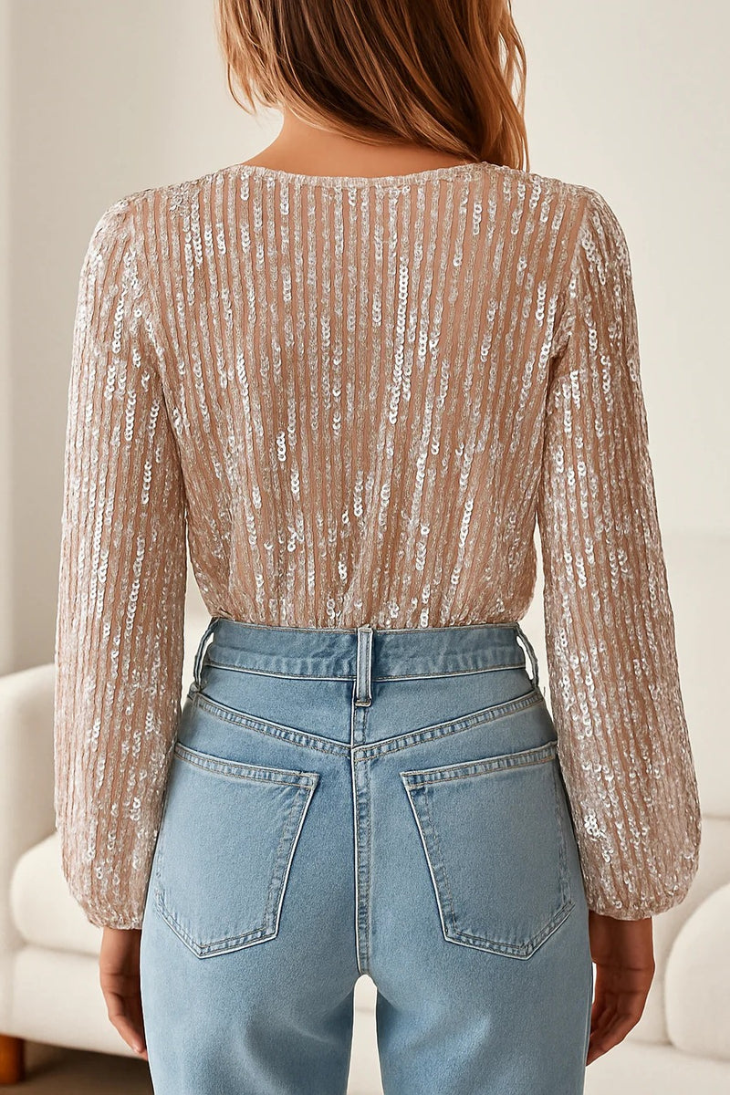 Sequin Blouse