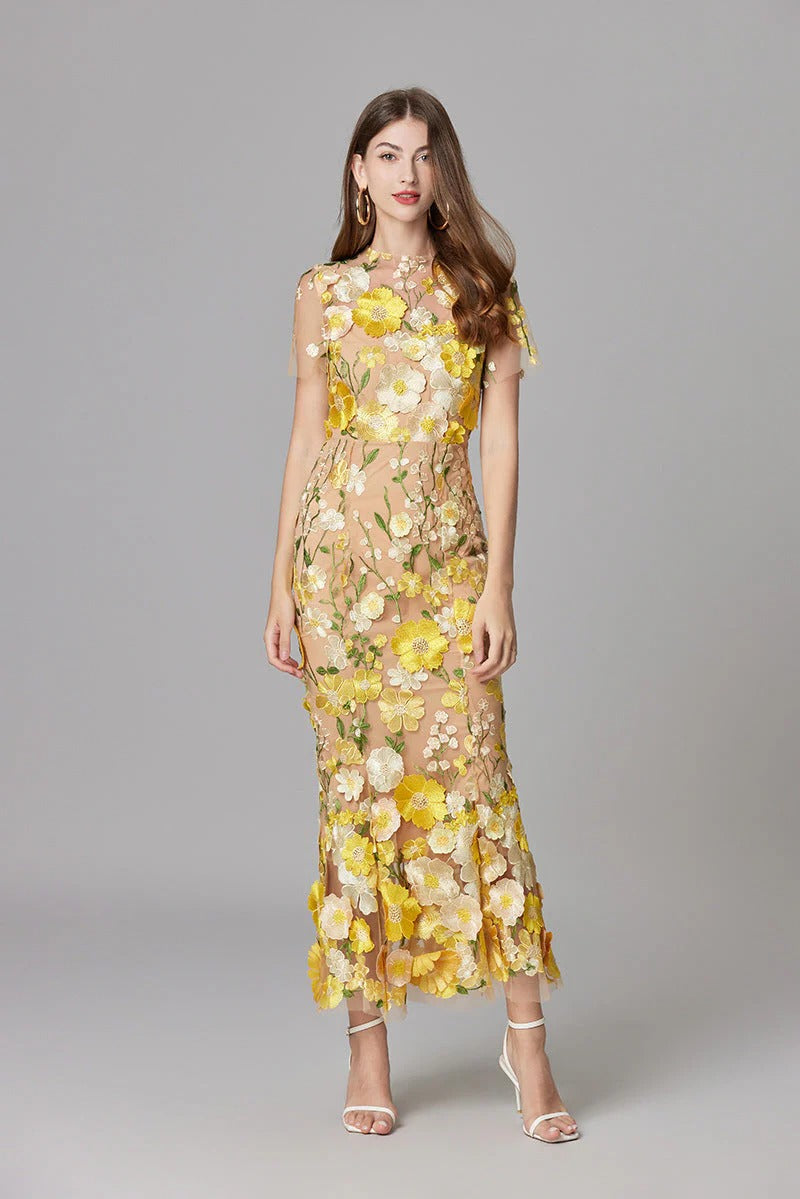 Women’s Sleeveless Floral Dress