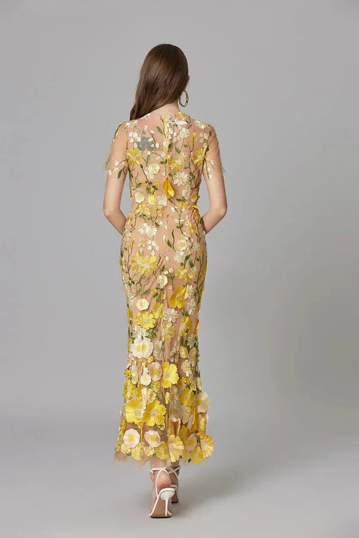 Women’s Sleeveless Floral Dress