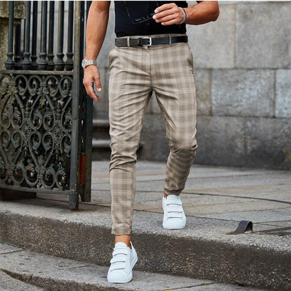 Men’s Checked Trousers