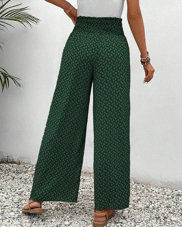 Women’s Geometric Print Trousers