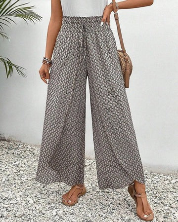 Women’s Geometric Print Trousers