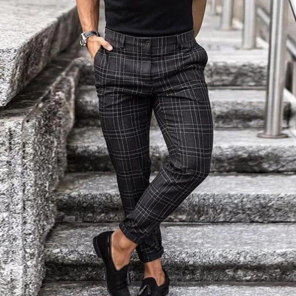Men’s Checked Trousers