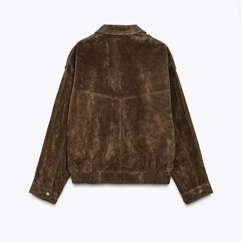 Classic Suede Jacket for Effortless Style