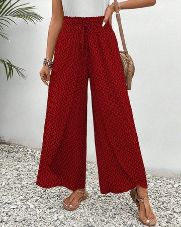 Women’s Geometric Print Trousers