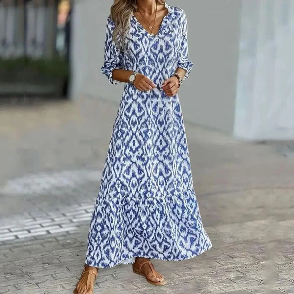 Maxi Dress with Flowing Silhouette
