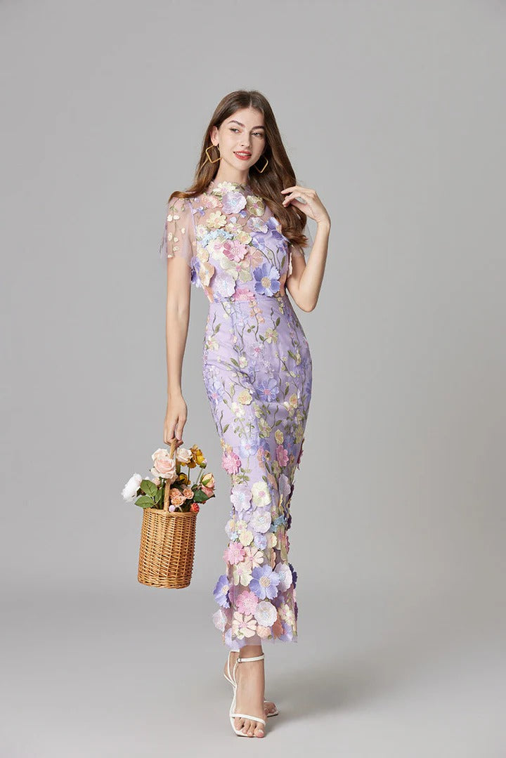 Women’s Sleeveless Floral Dress