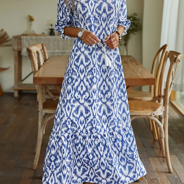 Maxi Dress with Flowing Silhouette
