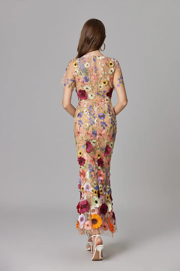 Women’s Sleeveless Floral Dress