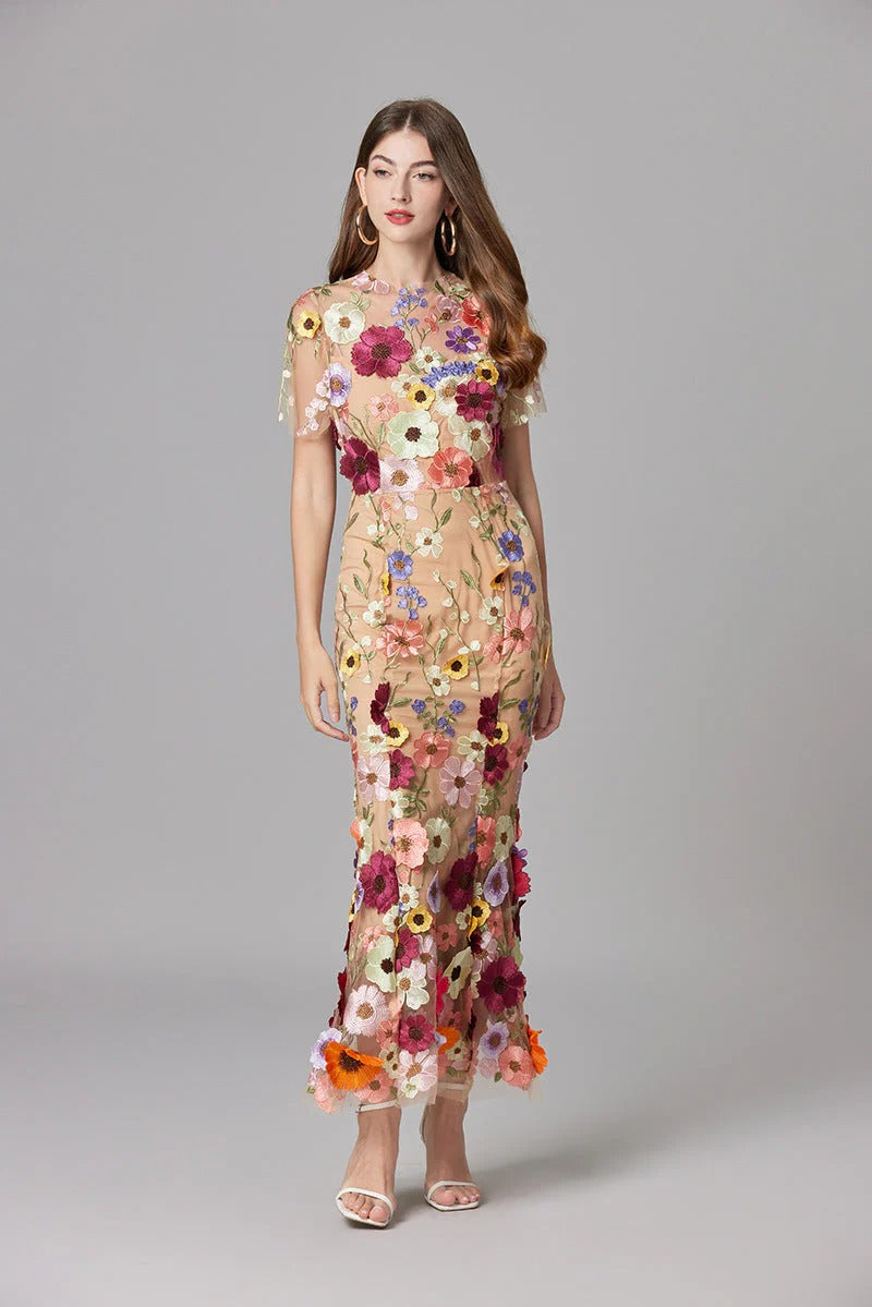 Women’s Sleeveless Floral Dress