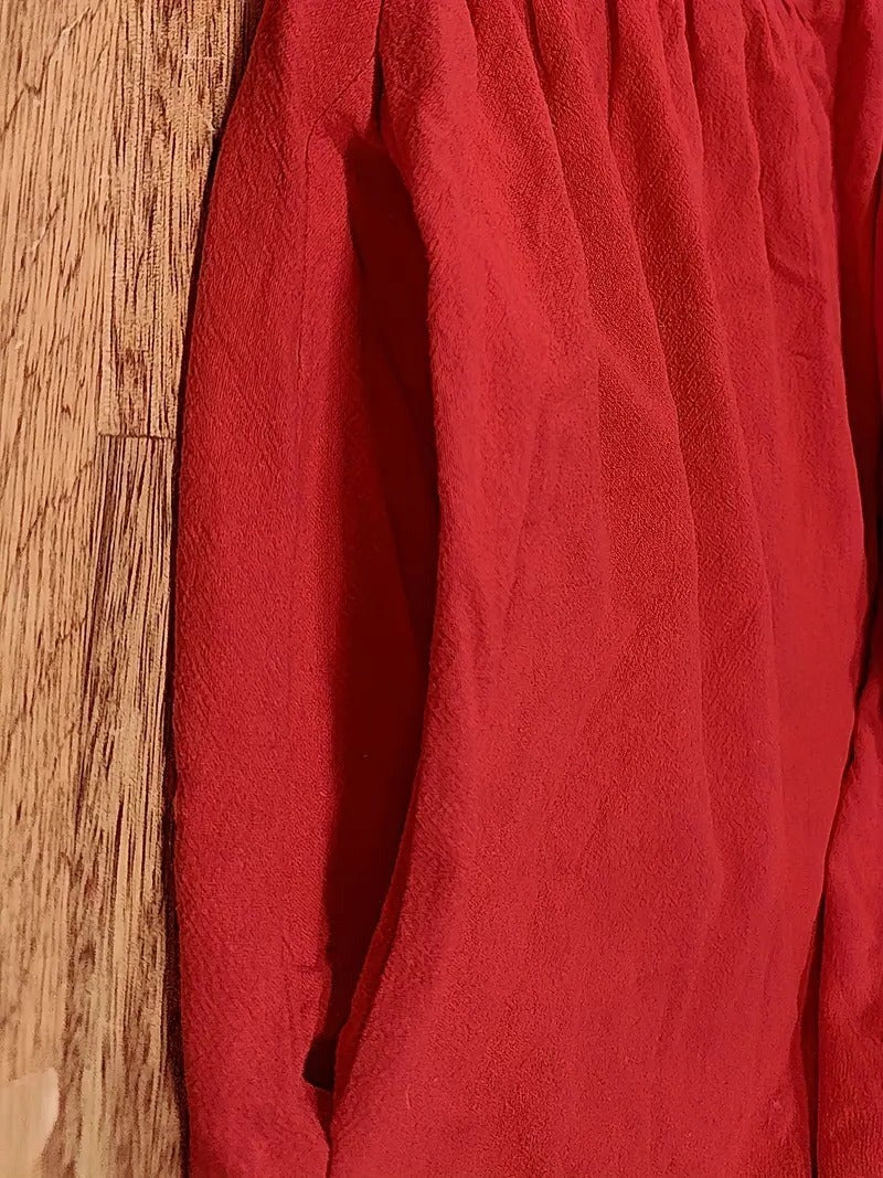 Elegant Women's Dress with Pockets