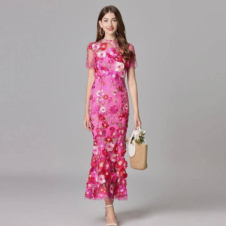 Women’s Sleeveless Floral Dress