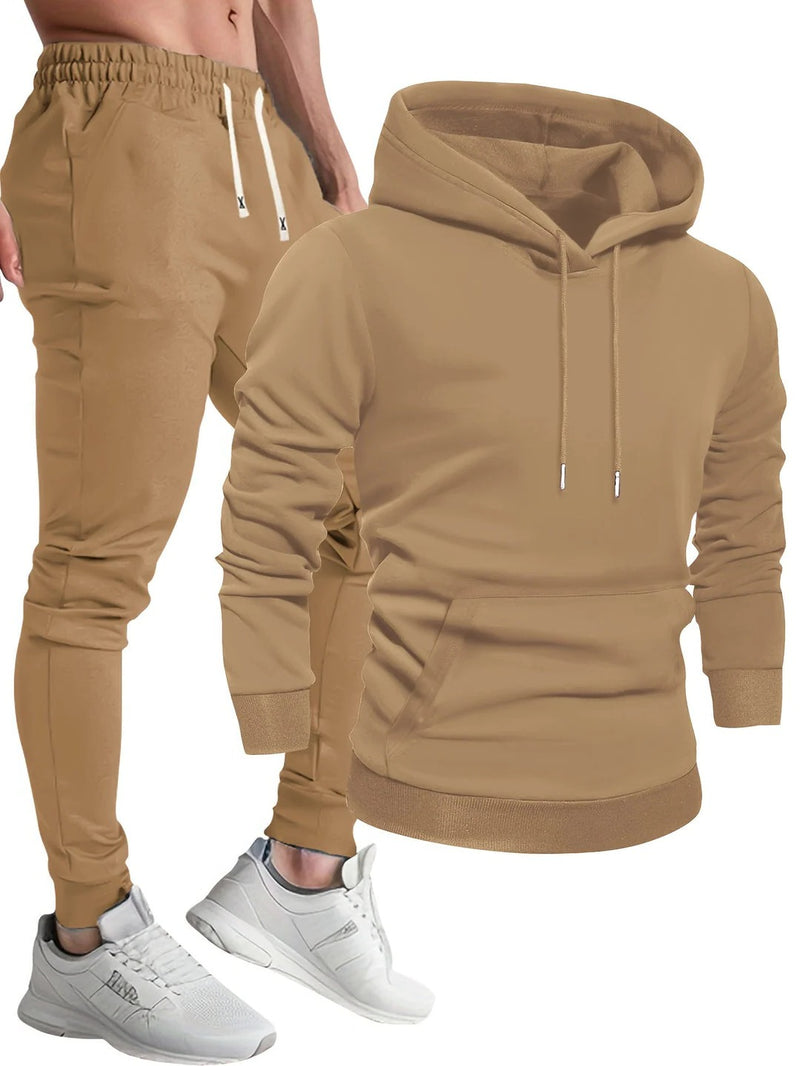 Men’s Sports Hoodie and Jogger Set