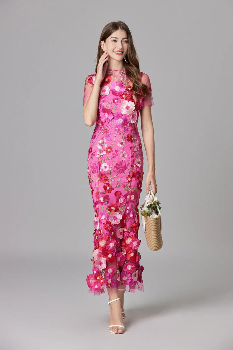 Women’s Sleeveless Floral Dress