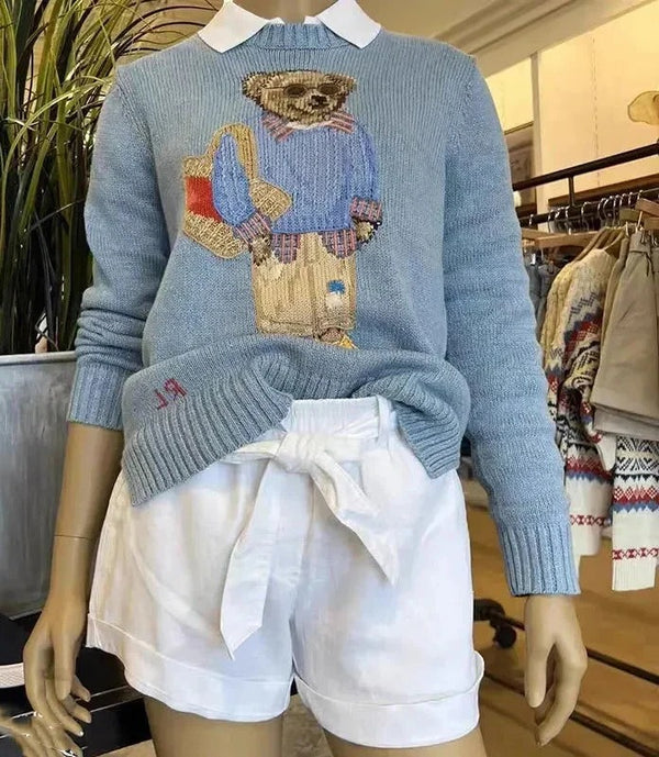 Cozy Bear Knit Sweater