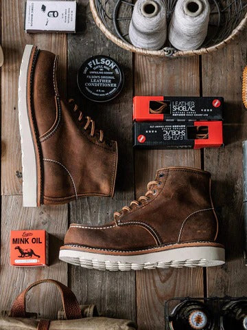 Classic Retro Work Boots