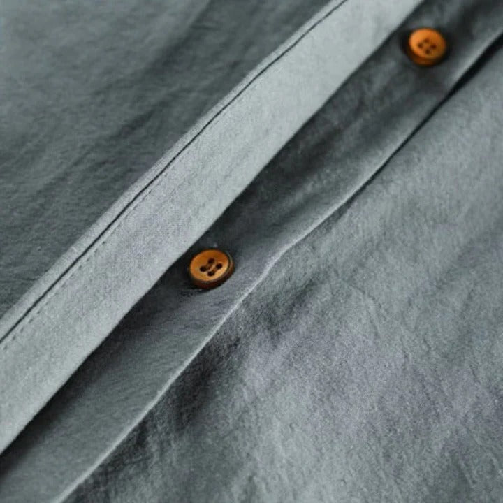 Men's Stand-Up Collar Shirt