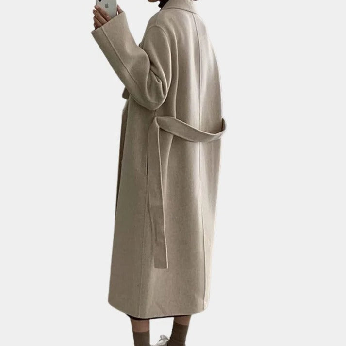 Elegant Long Winter Coat for Women