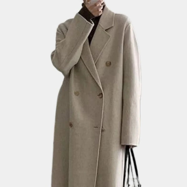 Elegant Long Winter Coat for Women