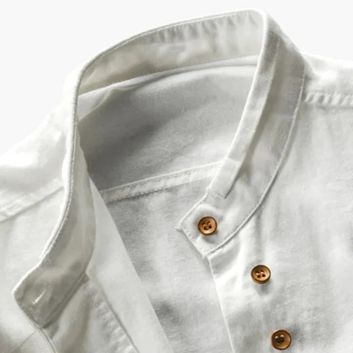 Men's Stand-Up Collar Shirt
