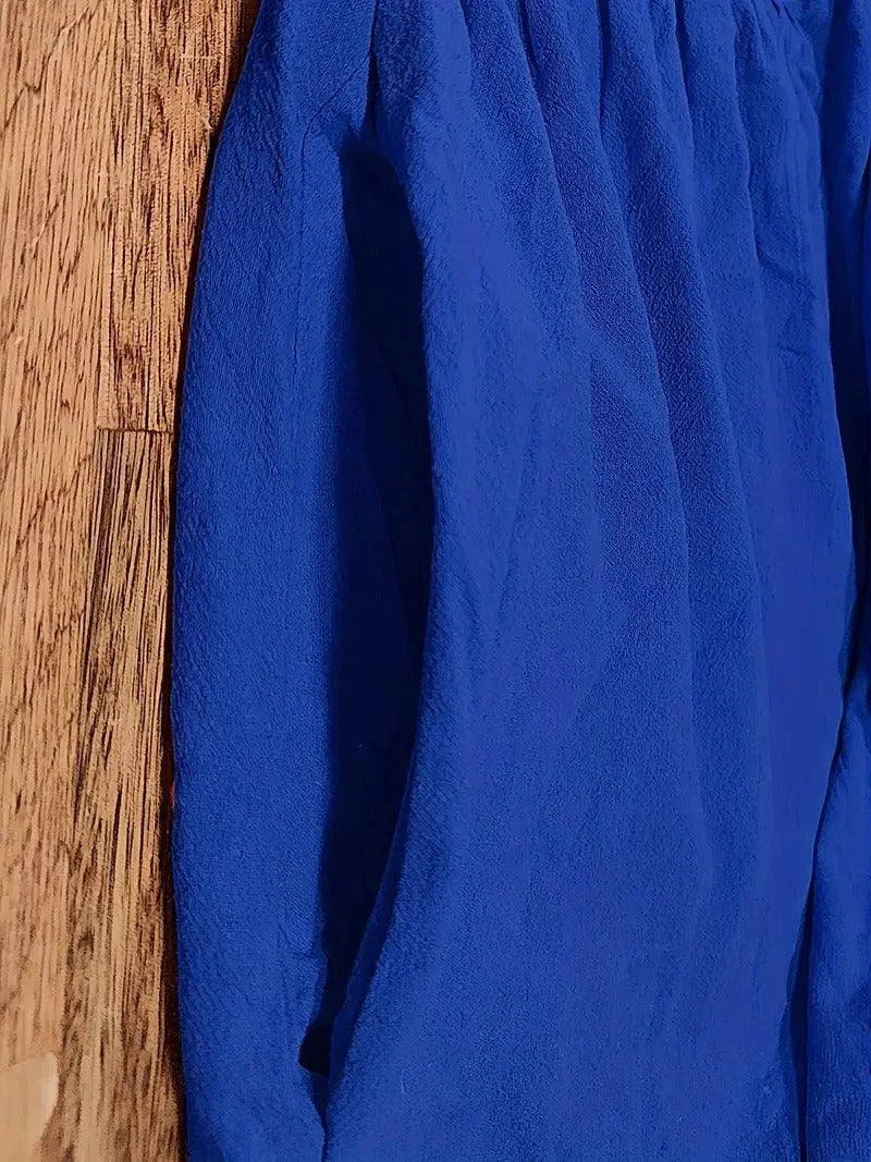 Elegant Women's Dress with Pockets