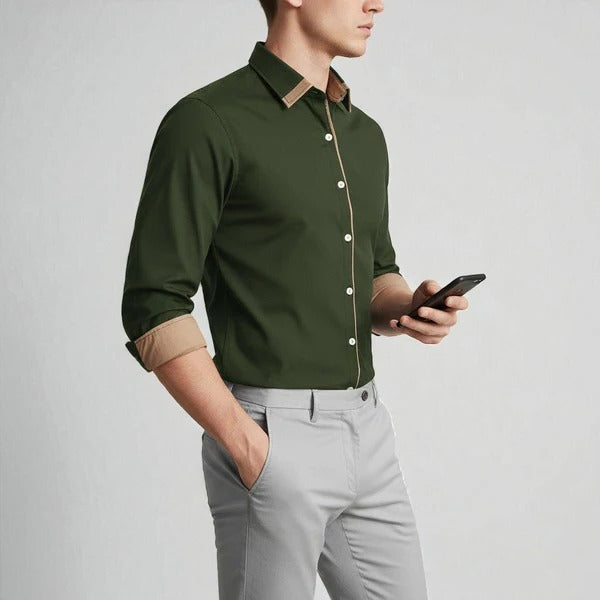 Men’s Classic Long-Sleeve Shirt