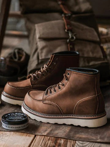 Classic Retro Work Boots