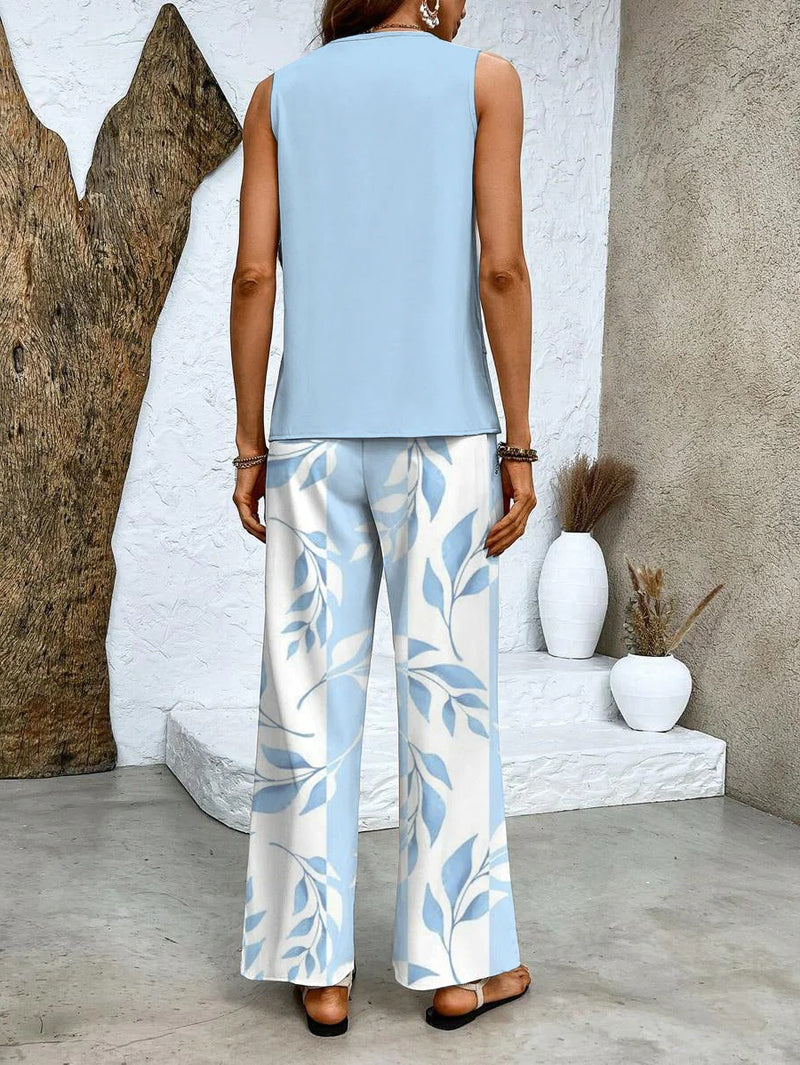 Two-Piece Floral Set