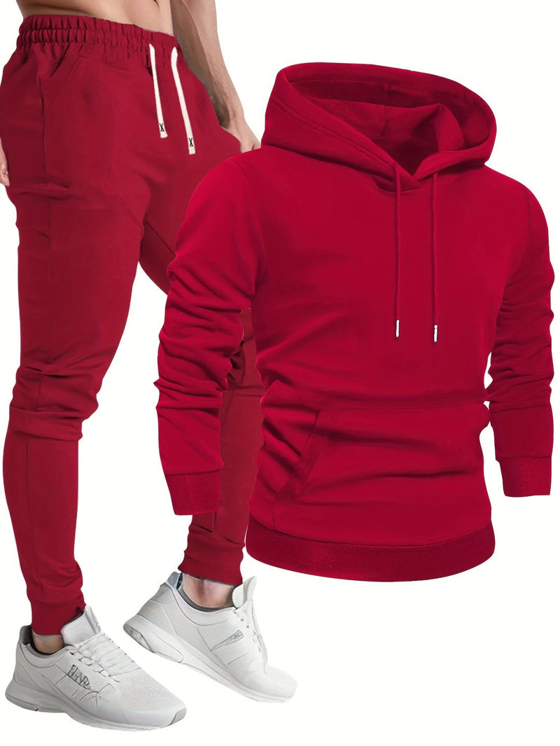 Men’s Sports Hoodie and Jogger Set
