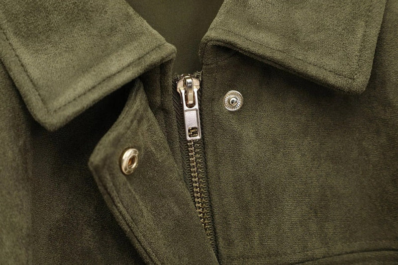 Classic Suede Jacket for Effortless Style